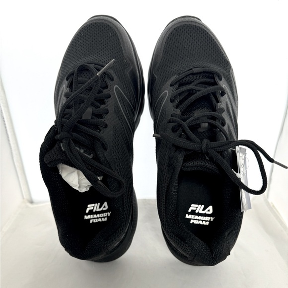 Fila Memory Panorama 8 Men’s Black Athletic Shoe Sz 10 Wide (4E) - Picture 4 of 7
